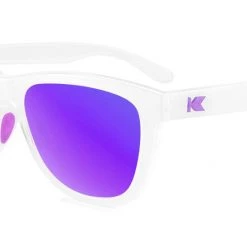 Knockaround Premiums Sport Polarized Sunglasses, Clear Jelly/Purple Accessories