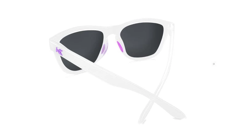 Knockaround Premiums Sport Polarized Sunglasses, Clear Jelly/Purple Accessories
