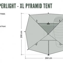 DD Hammocks Superlight Pyramid Tent - X-Large