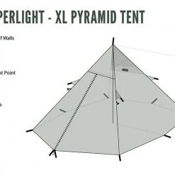 DD Hammocks Superlight Pyramid Tent - X-Large