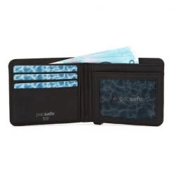 Pacsafe RFIDsafe Recycled Bifold Wallet Travel