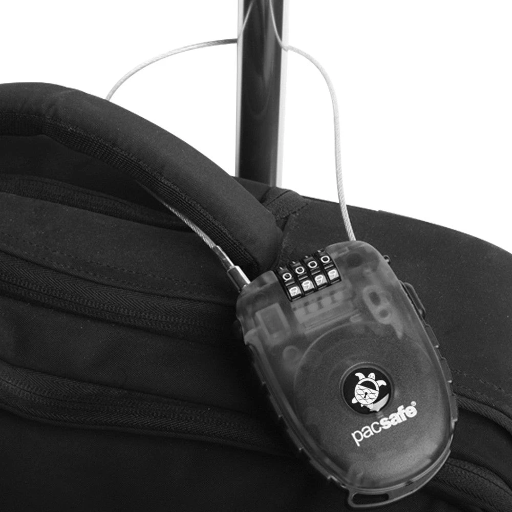 Pacsafe Retractasafe 250, 4 Dial Cable Lock- Smoke Travel