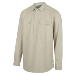 T-Shirts Ridgeline Mens Yard Placket Shirt, Eucalyptus