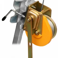 Zero Descend Winch With Pulley & Mounting Bracket Height Safety