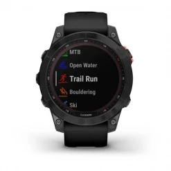 Accessories Garmin Fēnix® 7 – Solar Edition Slate Grey With Black Band