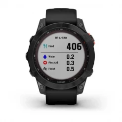 Accessories Garmin Fēnix® 7 – Solar Edition Slate Grey With Black Band