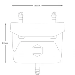 Apidura Backcountry Accessory Pocket 4L