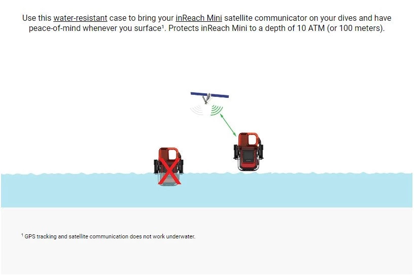 First-Aid & Survival Garmin InReach Mini Dive Case