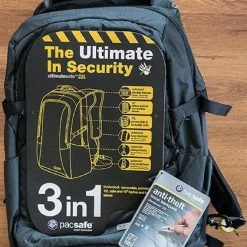 Pacsafe Ultimatesafe 22L Anti Theft Backpack Camp / Tramp