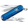 Victorinox Classic Swiss Army Knife 58mm Trans Blue