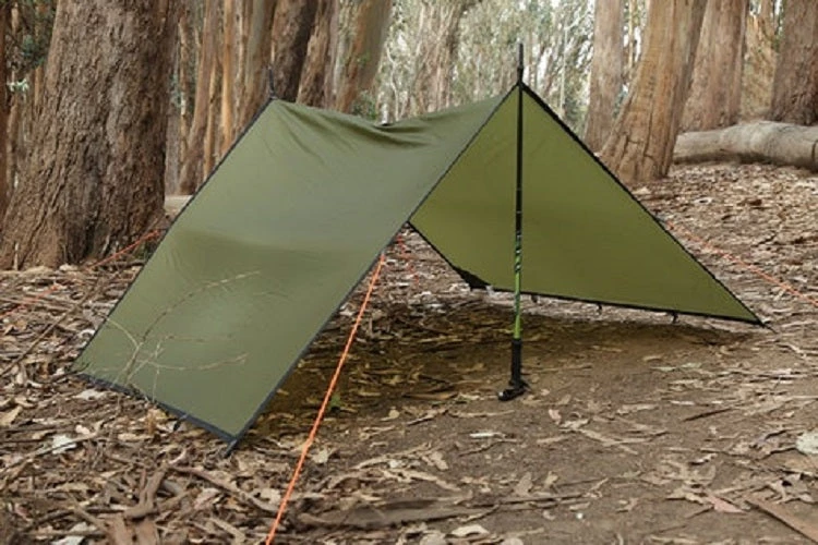 Tarps Rab Siltarp 3 Lightweight Shelter Tarp, Olive
