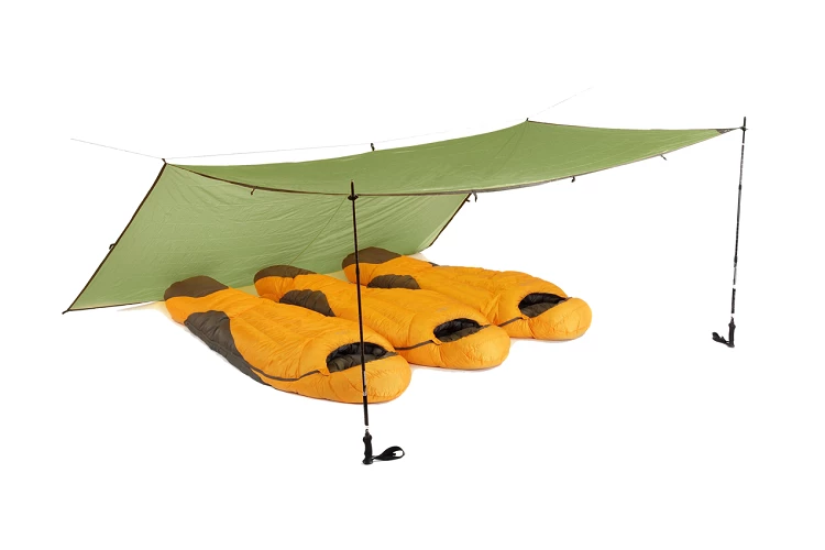 Tarps Rab Siltarp 3 Lightweight Shelter Tarp, Olive