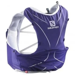 Salomon Advanced Skin 5 Ltr Running Vest, Purple/White, M/L Hydration