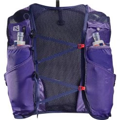 Salomon Advanced Skin 5 Ltr Running Vest, Purple/White, M/L Hydration
