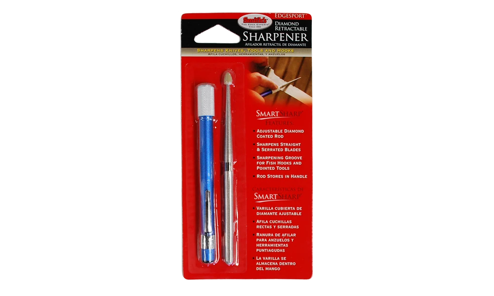 Smiths Retractable Diamond Sharpener Fishing Gear