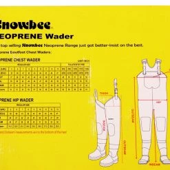 Hunt / Fish / Watersports Snowbee Neoprene Waist Wader With Cleated Sole