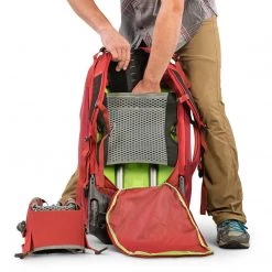 Osprey Sojourn 80 Ltr Wheeled Convertible Pack, Flash Black