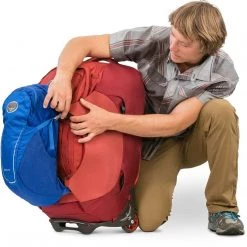 Osprey Sojourn 80 Ltr Wheeled Convertible Pack, Flash Black