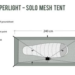 DD Hammocks Superlight Solo Mesh Tent Tents