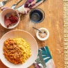Go Native Spagetti Bolognese With Mashed Potato Food