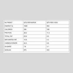 Go Native Spagetti Bolognese, 250g Food