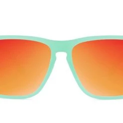 Knockaround Fast Lane Sport Polarized Sunglasses, Spearmint/Red Sunset Accessories