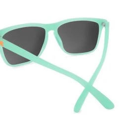 Knockaround Fast Lane Sport Polarized Sunglasses, Spearmint/Red Sunset Accessories