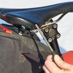 Revelate Designs Spinelock Waterproof Seat Bag, Black Seat Bags
