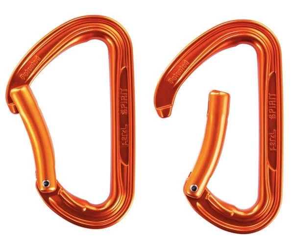 Climb Petzl Spirit Bent Gate Carabiner