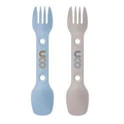 UCO Utility Spork 2-Pack With Lanyard Camp Kitchen