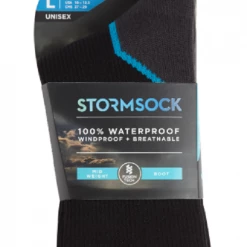 Bridgedale Storm Midweight Boot Length Socks, Black/Blue
