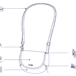 Pacsafe Stylesafe Crossbody Bag Travel
