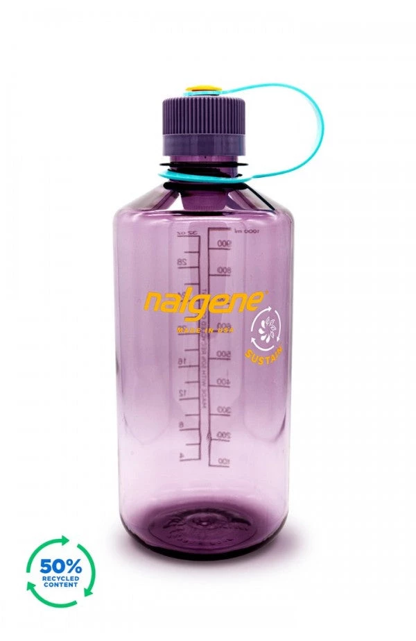 Nalgene Sustain Narrow Mouth 1 Ltr Bottle Water Bottles
