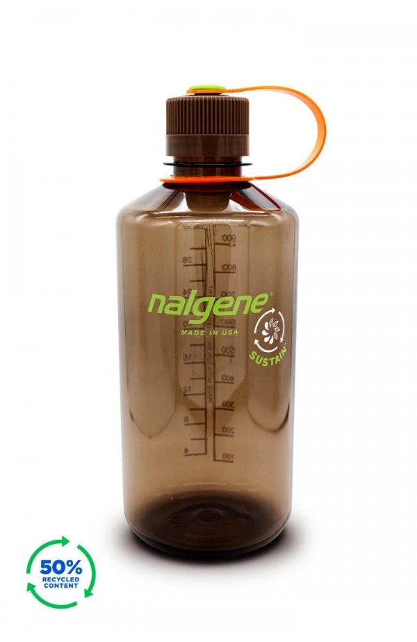 Nalgene Sustain Narrow Mouth 1 Ltr Bottle Water Bottles