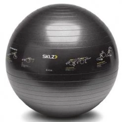 SKLZ Fitness Trainer Swiss Ball, 65cm (with Exercise Images) Health / Fitness