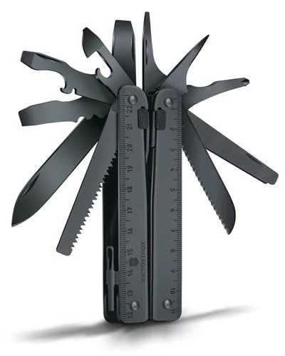 Victorinox Swisstool BS Black Multi-Tool With Nylon Pouch Tools / Accessories