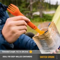 Camp / Tramp UCO Switch Spork Utensil Set With Tether