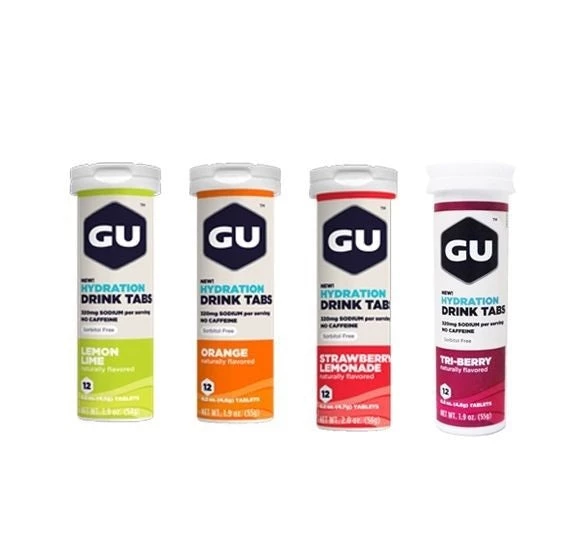 GU Energy Hydration Drink Tablets, 12 Pack