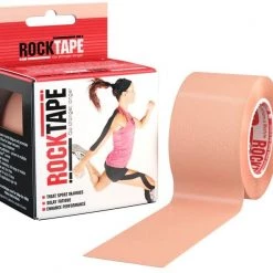 Rocktape Plain Tape, 5cm X 5 Mtr Roll Health / Fitness
