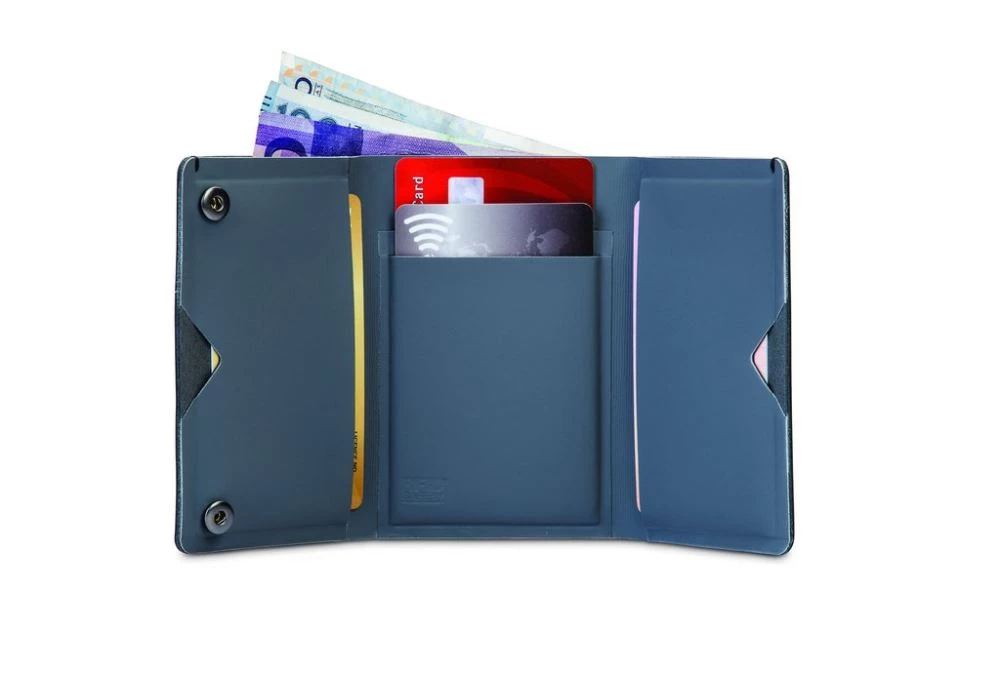 Travel Pacsafe RFIDsafe TEC Tri-Fold Wallet, Navy