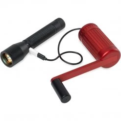 TexEnergy Infinte Orbit Hand Crank Charger Solar Charging & Power Storage