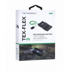 Solar Charging & Power Storage Texenergy Tex-Flex Flexible Battery - 3k MAH