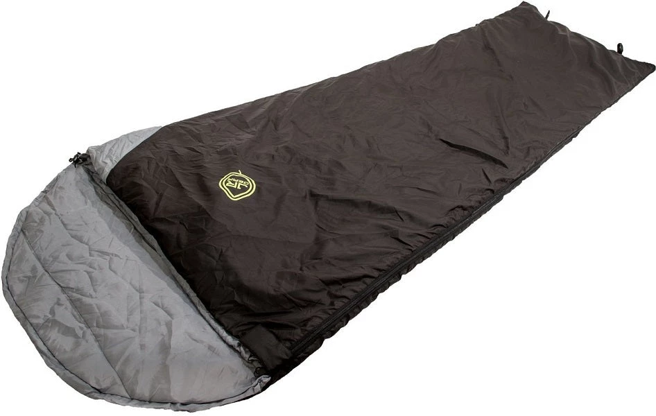 JR Gear Travel Lite Synthetic Sleeping Bag, Black Camp / Tramp