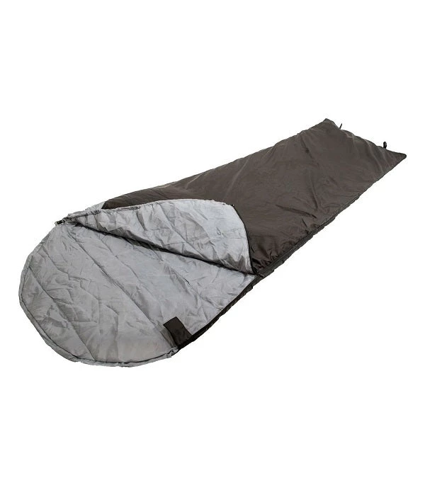 JR Gear Travel Lite Synthetic Sleeping Bag, Black Camp / Tramp