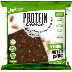 Justine's Cookies Food Justines Vegan Nutty Choc Cookie, 61g