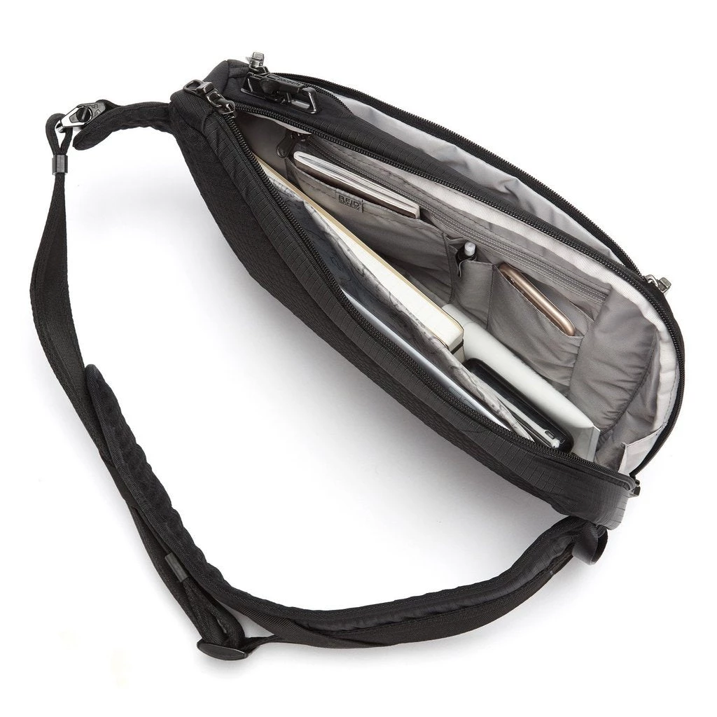 Pacsafe Vibe 325 Sling Pack, Jet Black