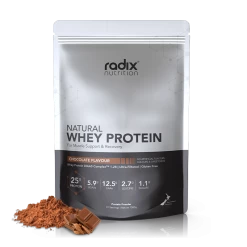 Radix Nutrition Radix Natural Whey Protein Powder, 1kg Food