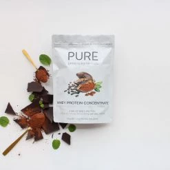 Pure Whey Protein Organic Concentrate, 750g, Cacao Food