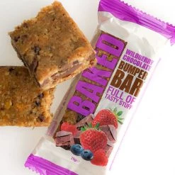 Snacks CookieTime Wildberry Chocolate Bumper Bar, 75g, Each