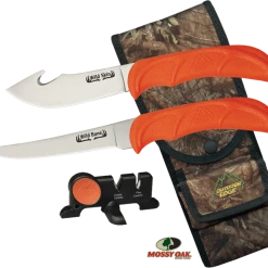 Tools / Accessories Outdoor Edge Wild-Bone Hunting Knives With Sharpener